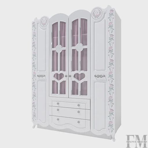 Четырехстворчатый шкаф «Розалия 24»